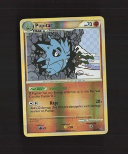 Tarjeta Pokémon Pupitar 38/95 Unleashed Reverse Holo LP - Imagen 1 de 10