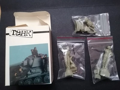 Figurines TANK  - 1/35ème - Tankistes seconde guerre mondiale. - Photo 1/4