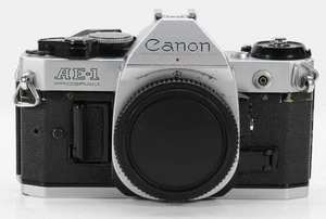 Vintage Canon "AE-1 Program"  Film Camera, Body Only, Works But Missing Parts - Picture 1 of 9