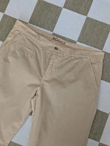 Pantalon chino jambe droite camel Boggi Milano taille 40 let 36 - Photo 1/13