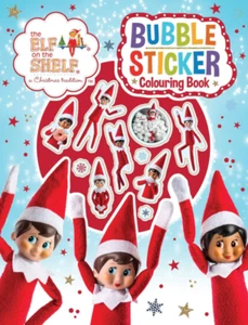 the Elf on the Shelf Bubble Sticker Colouring Book - Picture 1 of 7