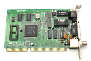 Accton 142650-402 090 S26361-D810-V1 Isa Bnc Netzwerkkarte LAN Karte /MAIN300 - Bild 1 von 5