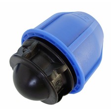 Raccordo a compressione tappo fine linea 20mm PN16 per irrigazione