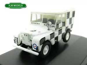 BNIB OO GAUGE OXFORD 1:76 76LAN180009 Land Rover RAF Tripoli Desert Rescue Team - Picture 1 of 2