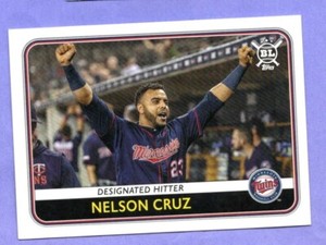 2020 Topps Big League  #4 Nelson Cruz   Minnesota Twins