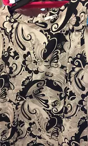 Vestido para mujer blanco y negro de H&M talla 8 - Imagen 1 de 5