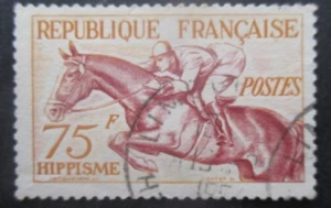 France JEUX OLYMPIQUES d'HELSINKI N°965 oblitéré - Foto 1 di 1