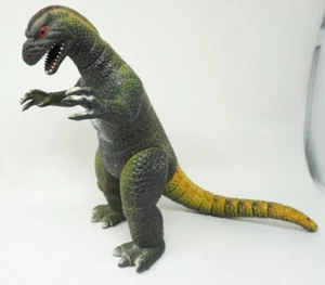 Vintage Godzilla Imperial Dor Mei Hong Kong 14" Actionfigur Spielzeug 1986 gelb - Bild 1 von 9