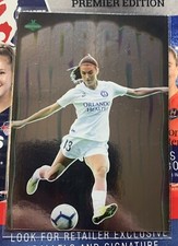 2021 Parkside NWSL Premier Edition Alex Morgan Luminescent Foil #D5 Card!