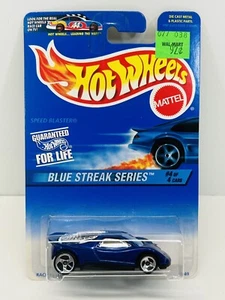 Hot Wheels Blue Streak Speed Blaster 4/4 #576 1997 - Imagen 1 de 5