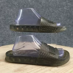 Puma Sandals Womens US9.5 UK7 Fenty By Rihanna Slip On Jelly Slide Flats Black - Picture 1 of 16
