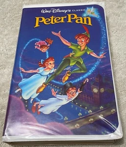 PETER PAN-WALT DISNEY CLASSIC- BLACK DIAMOND VERSION #960(VHS, 1990) RARE - Picture 1 of 6