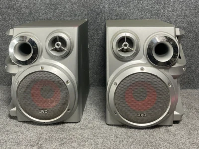 Altavoces de estantería JVC SP-MXG500 🎵 Sistema cambiador de 3 CD de audio de cine en casa Foto 1 de 4