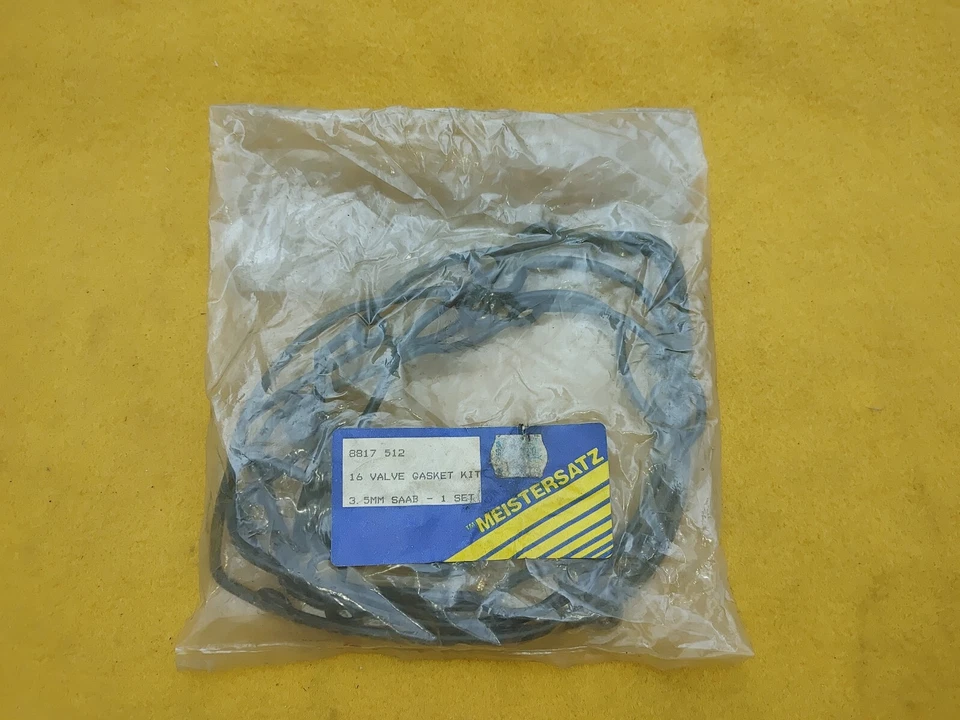 Vintage NOS Saab 8817512 16 Valve Cover Gasket 1984-1998 Saab 900 9000 - Image 1 of 4