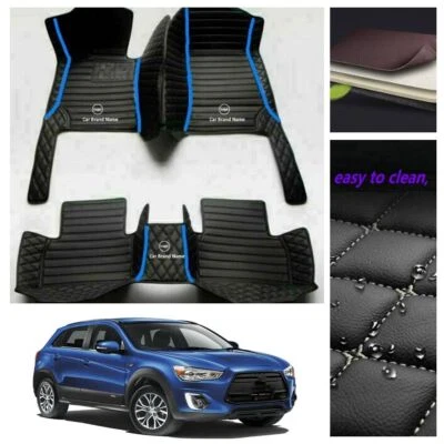 Fit Mitsubishi Diamante Galant Lancer Car Floor Mats Auto Handmade Luxury Pads - Image 1 of 4