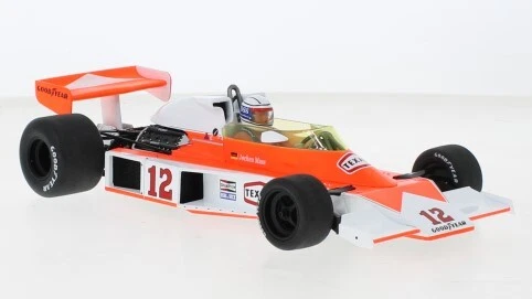 ModelCarGroup MCLAREN M23 N.12 GP GERMANY 1976 J.MASS W/DECALS 1:18 - Immagine 1 di 1