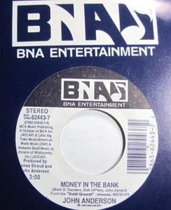 JOHN ANDERSON * 45 * Money In The Bank * 1993 #1 * UNPLAYED MINT Vinyl * NOS - Picture 1 of 1