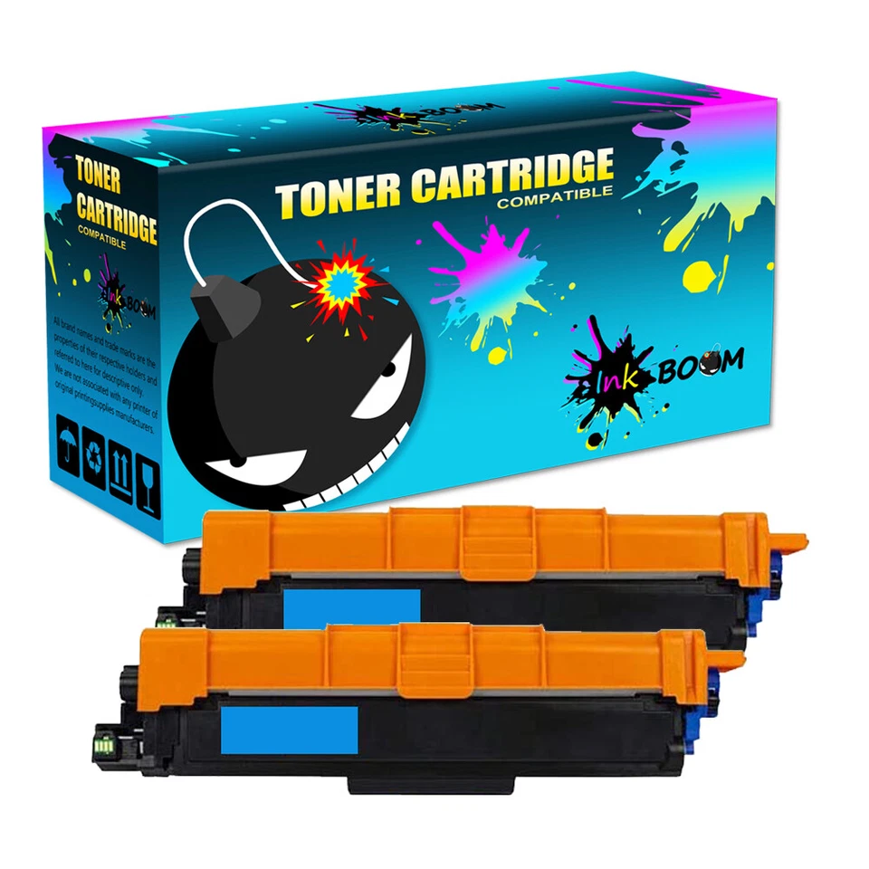 2 Cyan Toner Cartridge fits Brother TN227 MFC-L3770CDW HL-L3230CDW HL-L3210CW - Image 1 of 1