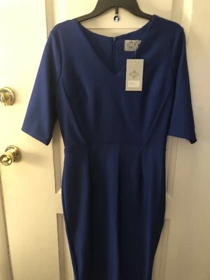 Vestidos de pasarela Diva, talla 14 (US) rosa y azul intenso. $100 para ambos nuevos con etiquetas Foto 1 de 4