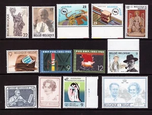 Belgium 1985 MNH mint stamps selection - Picture 1 of 1
