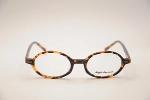 ANGLO AMERICAN 401 mtgn RUND VOLLRAND BRILLE BRILLENGESTELL BRAUN SCHILDPATT 47-18 NEU - Bild 1 von 5