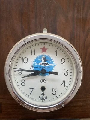 Reloj submarino marítimo vintage ruso soviético CCCP Kauahguyckue Foto 1 de 4