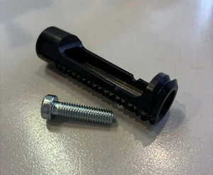 Espalda de carreras de aluminio Bonamici Racing sin rosca 69 mm - Imagen 1 de 1