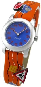 ESPRIT 4352254 Roadtrip naranja reloj para niños reloj para niños más coche de policía - Imagen 1 de 2