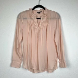 J. Crew Mercantile 2 Pfirsich Rosa Bluse Top - Bild 1 von 4