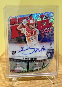 2023 Bowman's Best Zach Neto /25 Reel To Reel DIE-CUT Mini-Diamond RC Auto 🔥 - Bild 1 von 3