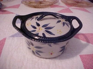 Temp-tations Blue Old World Ronda 16 oz. Cazuela cubierta - Imagen 1 de 3