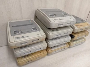【Lot 10 set】Nintendo Super Famicom Console SFC Junk WHOLESALE Only Body Japanese - Picture 1 of 6