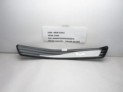 2004-2010 BMW 535xi Rear Left Door Sill Scuff Plate 51477034305 OEM - Image 1 of 4