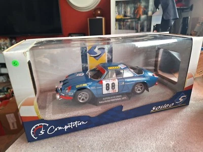 Solido Escala 1:18 Alpino A110 1600S Azul Nicolas Todt Rallye Du Portugal 1971  Foto 1 de 4
