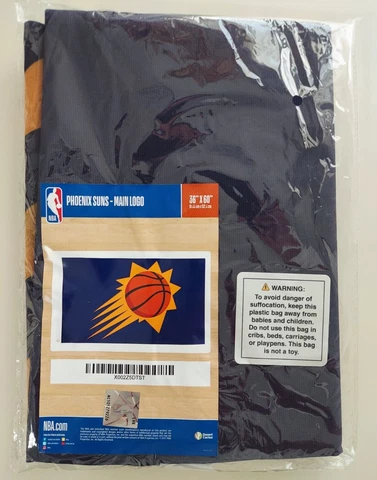 Phoenix Suns - Main Logo 36" x 60" Flag by Desert Cactus - NEW! Cover