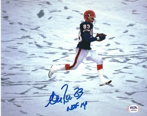 Foto firmada por Andre Reed Buffalo Bills 8x10 PSA - Imagen 1 de 1
