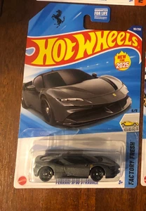 Estuche Hot Wheels P Ferrari SF90 STRADALE 2025 gris fresco de fábrica 5/5 NUEVO - Imagen 1 de 1