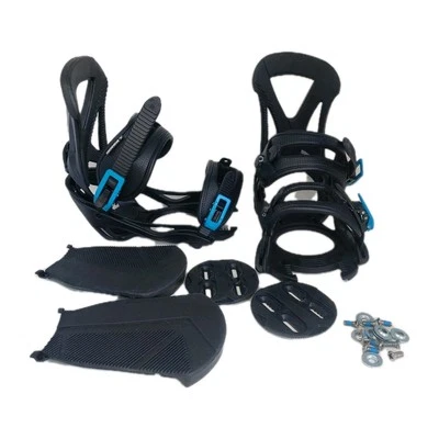 Technine PH09 T9? Pro? Fijaciones de snowboard, medianas (US 7-9 para hombre) negras nuevas Foto 1 de 4