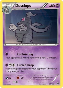 Pokémon TCG Dusclops XY Flashfire 39/106 Uncommon NM/M Beckon Psychic - Picture 1 of 1