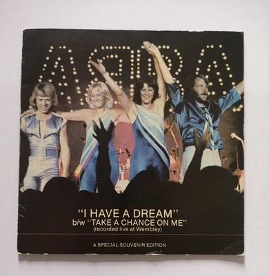 Abba - I Have A Dream - Gatefold Souvenir - Ex P/C 7" - rock 70s Chart Pop - Image 1 of 4
