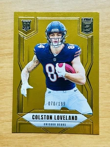 Colston Loveland 202 Panini Donruss Elite #109 Naranja 70/199 (RC) - Imagen 1 de 2