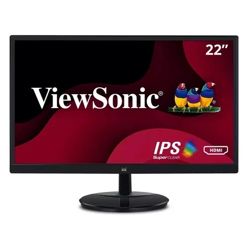 ViewSonic VA2246M-LED 22" Monitor w/Speakers FHD 1080p VGA DVI 5ms VS15451 NEW - Image 1 of 4