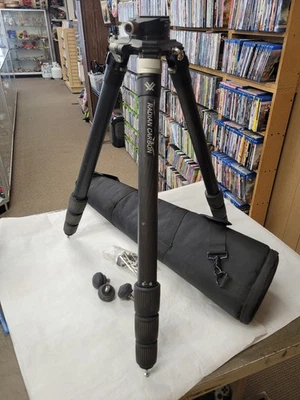Trípode de caza de carbono Vortex Radian (usado) pies adicionales y bolsa de transporte Foto 1 de 4