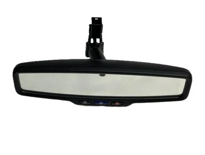 2015 GMC SIERRA 1500 INTERIOR REARVIEW MIRROR AUTO DIM GM OEM 13584893 ONSTAR - Image 1 of 4