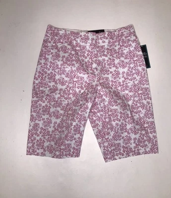 Bermudas Kim Rogers No Gap Cintura Rosa Floral Talla 10 Foto 1 de 4