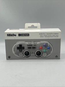 BESCHREIBUNG LESEN 8BitDo Genki SN30 Pro PocketPro Edition Bluetooth & USB Gamepad - Bild 1 von 3