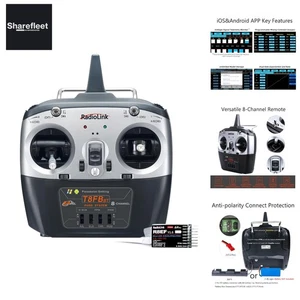 Radiolink 8 Canaux Télécommande RC avec Récepteur R8EF Set 2.4 GHz RC Télécommande... - Photo 1/11
