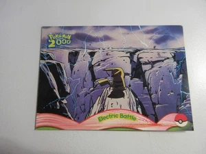 Electric Battle Pokemon the Movie 2000 Topps Pokemon Karte LP - Bild 1 von 2
