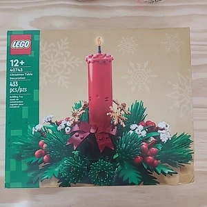 Lego Christmas Table Decoration 40743 New, factory sealed - Box Is A Bit Crushed - Picture 1 of 10