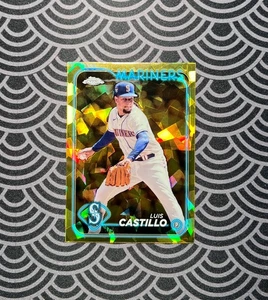 Luis Castillo 2024 Topps Chrome Sapphire Edition Gold /50 Mariners #51 - Bild 1 von 2